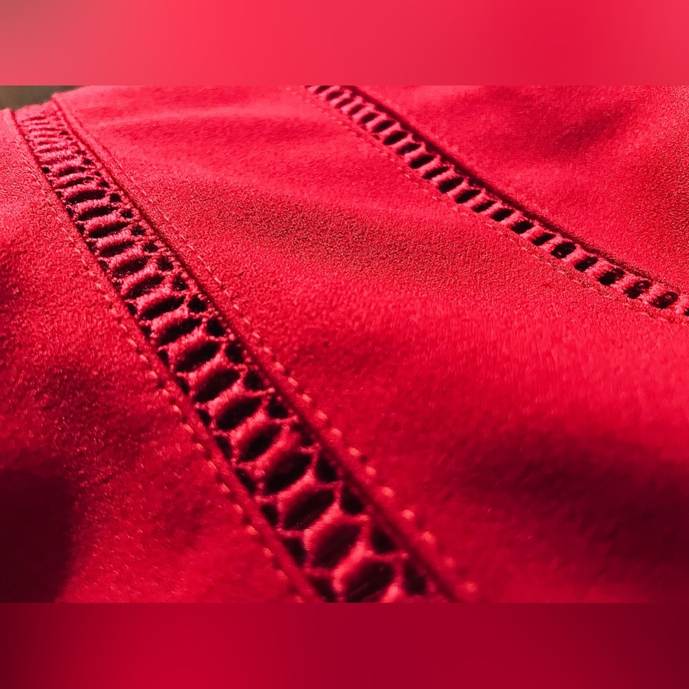 EUC Flattering Red Mini Dress - Picture 7 of 7